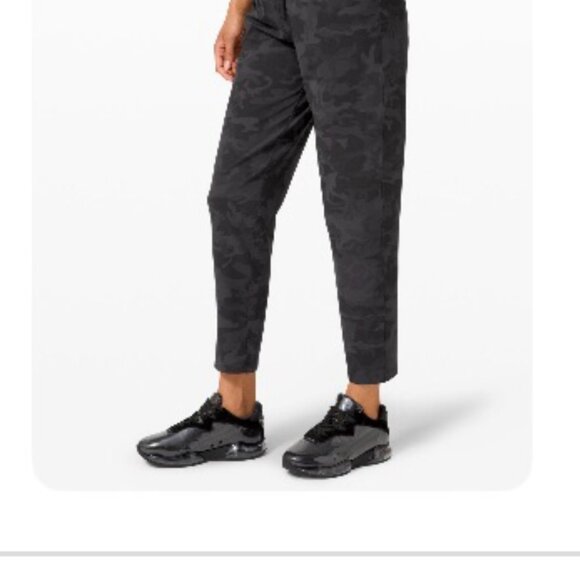Lululemon Stretch High Rise 7/8 Pants Incognito Camo Multi Grey size 4 - Picture 2 of 14